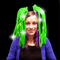 Green & Purple Light Up LED Dread Lock